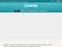 Tablet Screenshot of madrellebilling.com